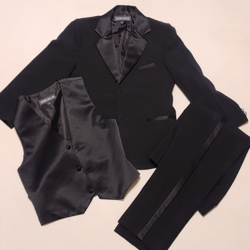 Boys Black Tuxedo